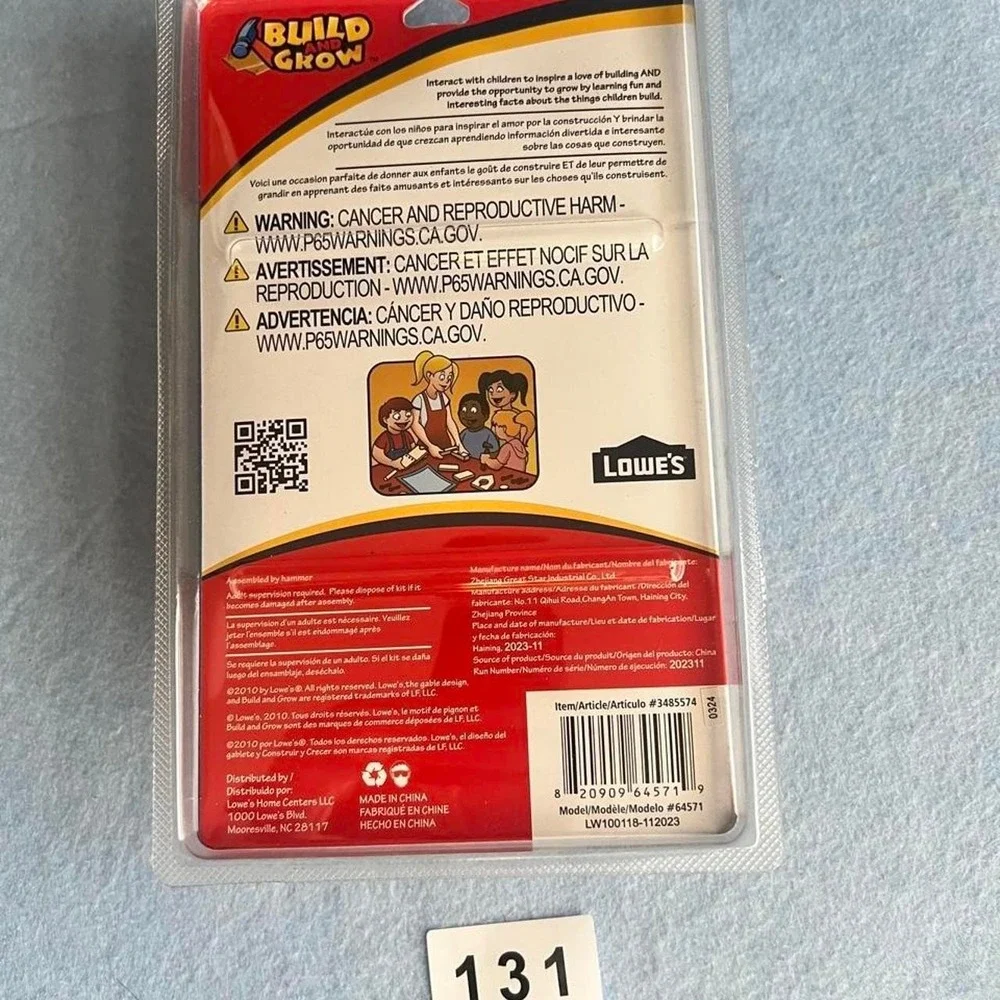 Build and Grow Bird Feeder Kit NEW UNOPENED LOWES